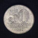 50 Centavos  1957  Alumínio   MBC