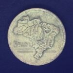 2 Cruzeiros  1947  Bronze-Alumínio   MBC - Imagem 2