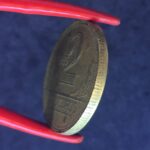 2 Cruzeiros  1945  Bronze-Alumínio   FC  s/ sigla - Imagem 3