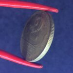 2 Cruzeiros  1945  Bronze-Alumínio    Soberba s/ sigla - Imagem 3