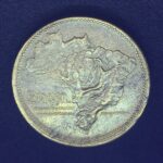 2 Cruzeiros  1943  Bronze-Alumínio   MBC - Imagem 2