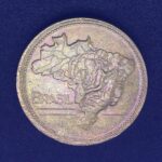 1 Cruzeiro  1954  Bronze-Alumínio   Soberba - Imagem 2