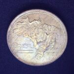 1 Cruzeiro  1945 Bronze-Alumínio   FC  s/sigla - Imagem 2