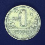 1 Cruzeiro  1945 Bronze-Alumínio   MBC  s/sigla