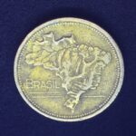 1 Cruzeiro  1944  Bronze-Alumínio   MBC  c /sigla - Imagem 2