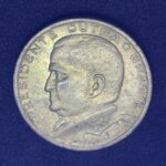 50 Centavos 1956  Bronze-Alumínio   Soberba   EURICO GASPAR DUTRA - Imagem 2