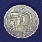 50 Centavos 1955  Bronze-Alumínio   MBC  EURICO GASPAR DUTRA