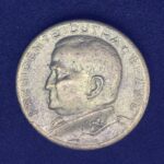 50 Centavos 1953  Bronze-Alumínio   Soberba   EURICO GASPAR DUTRA - Imagem 2