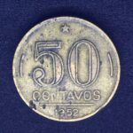50 Centavos 1952  Bronze-Alumínio   MBC   EURICO GASPAR DUTRA