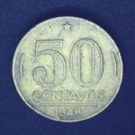50 Centavos 1948  Bronze-Alumínio   MBC   EURICO GASPAR DUTRA