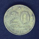 20 Centavos 1955  Bronze-Alumínio   MBC   RUY BARBOSA
