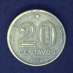 20 Centavos 1954  Bronze-Alumínio MBC RUY BARBOSA