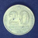 20 Centavos 1951  Bronze-Alumínio   MBC   RUY BARBOSA