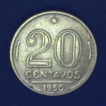 20 Centavos 1950  Bronze-Alumínio   Soberba    RUY BARBOSA