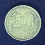 20 Centavos 1949  Bronze-Alumínio   MBC    RUY BARBOSA