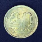 20 Centavos 1948  Bronze-Alumínio   FC   RUY BARBOSA