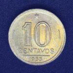 10 Centavos 1955   Bronze-Alumínio   FC   JOSÉ BONIFÁCIO
