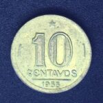 10 Centavos 1955   Bronze-Alumínio  Soberba   JOSÉ BONIFÁCIO