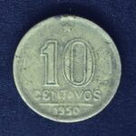 10 Centavos 1950   Bronze-Alumínio   MBC     JOSÉ BONIFÁCIO