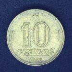 10 Centavos 1949   Bronze-Alumínio   Soberba     JOSÉ BONIFÁCIO