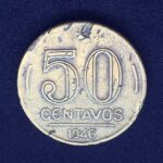 50 Centavos 1946   Bronze-Alumínio  MBC     GETULIO VARGAS