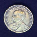 50 Centavos 1946   Bronze-Alumínio  MBC     GETULIO VARGAS - Imagem 2
