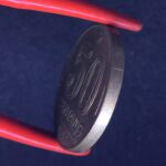 50 Centavos 1943   Cupro Níquel   MBC   Níquel Rosa    GETULIO VARGAS - Imagem 3