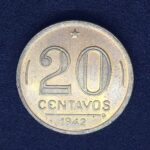 20 Centavos 1942  Curpo-Níquel   FC   Níquel Rosa    GETÚLIO VARGAS