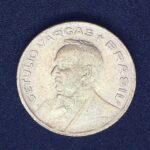 20 Centavos 1942  Cupro-Níquel   MBC    Níquel Rosa    GETÚLIO VARGAS - Imagem 2