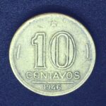 10 Centavos 1946  Bronze-Alumínio  MBC   s/sigla   GETÚLIO VARGAS