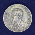10 Centavos 1944  Bronze-Alumínio  MBC   s/sigla   GETÚLIO VARGAS - Imagem 2