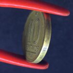 10 Centavos 1944  Bronze-Alumínio  MBC   c/sigla   GETÚLIO VARGAS - Imagem 3