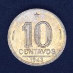 10 Centavos 1943  Cupro-Níquel  Soberba    Níquel Rosa    GETÚLIO VARGAS