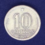 10 Centavos 1943  Cupro-Níquel   MBC  GETÚLIO VARGAS
