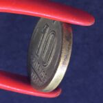 10 Centavos 1943  Cupro-Níquel   MBC  GETÚLIO VARGAS - Imagem 3