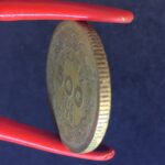 500 Réis 1939    Bronze-Alumínio  MBC   MACHADO DE ASSIS - Imagem 3