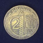 2000 Réis 1938  Bronze-Alumínio Poligonal  MBC   DUQUE DE CAXIAS