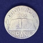 1000 Réis 1938  Bronze-Alumínio  MBC   JOSÉ DE ANCHIETA