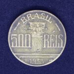 500 Réis 1938  Bronze-Alumínio  MBC   DIOGO ANTONIO FEIJÓ