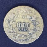 1000 Réis 1928  Bronze-Alumínio   MBC    SÉRIE FORTUNA