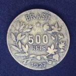 500 Réis 1927  Bronze-Alumínio   MBC   SÉRIE FORTUNA