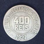 400 Réis 1927  Cupro-níquel   MBC