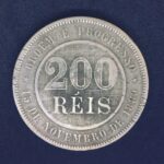 200 Réis 1899  Cupro-níquel   MBC