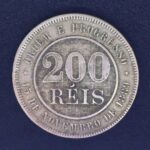 200 Réis 1898  Cupro-níquel   MBC