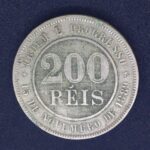 200 Réis 1896  Cupro-níquel   MBC