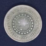 200 Réis 1896  Cupro-níquel   MBC - Imagem 2