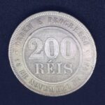 200 Réis 1897  Cupro-níquel   MBC