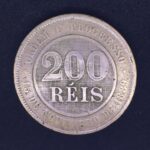 200 Réis 1894  Cupro-níquel   MBC