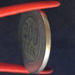 200 Réis 1894  Cupro-níquel   MBC - Imagem 3