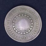 200 Réis 1893  Cupro-níquel   MBC - Imagem 2